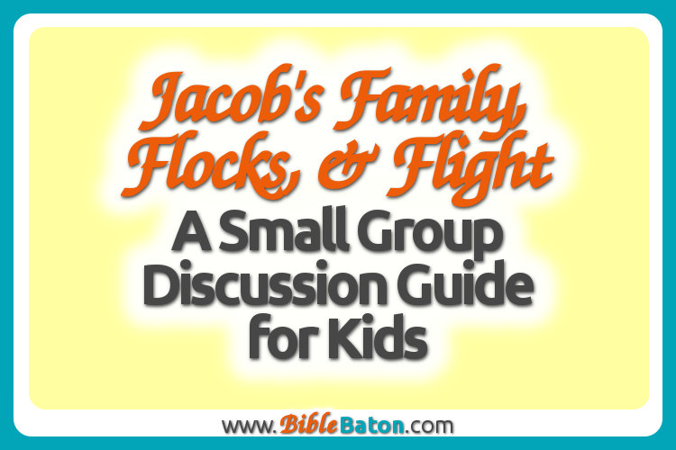 Show your kids that they, personally, can trust God! Use the Bible story of Jacob's family, flocks, & flight to teach kids that God always keeps His promises—and then use this easy Small Group Discussion Guide to help them realize that God's promises are for them, too! Click through to get the Discussion Guide for kids now.
