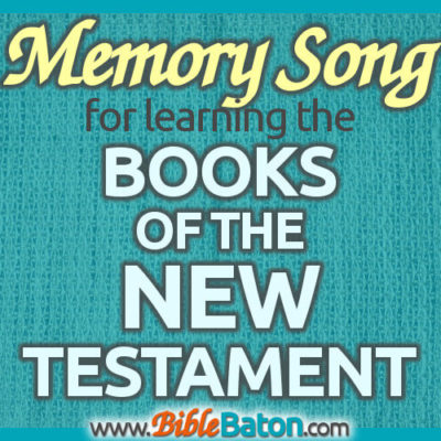 Song for learning the books of the New Testament