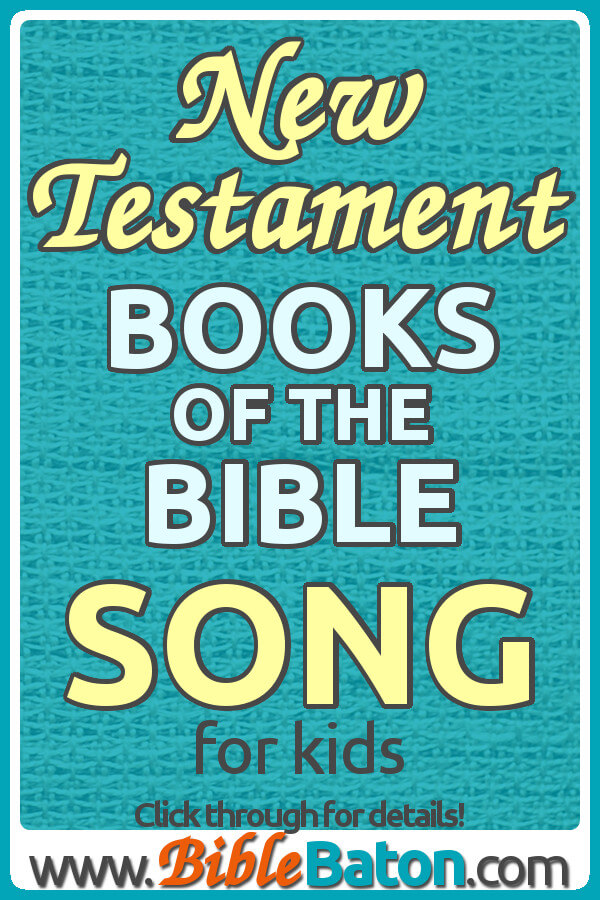 Song for learning the books of the New Testament