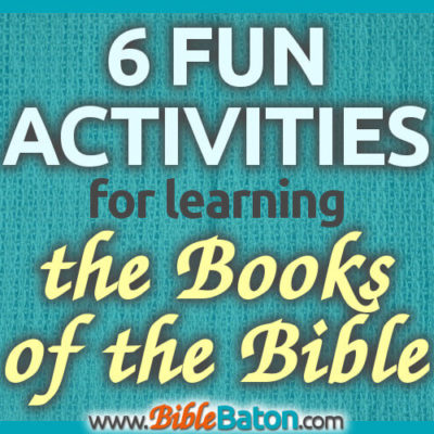6 Fun Activities for Learning the Books of the Bible