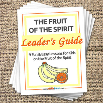 Fruit of the Spirit Leader's Guide product image