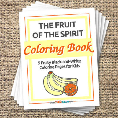 Fruit of the Spirit Coloring Book product image