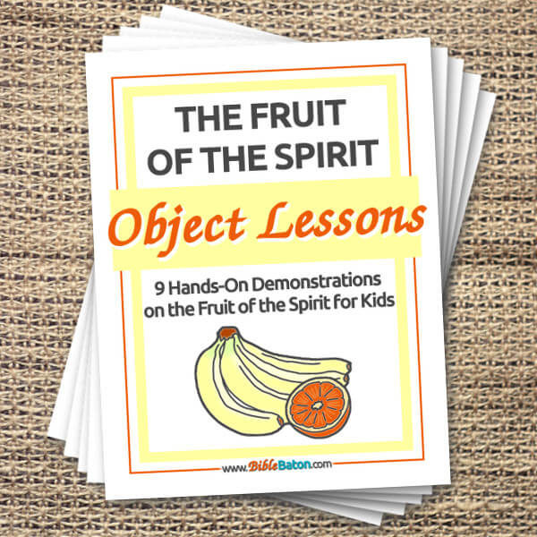Fruit of the Spirit Object Lesson Book product image