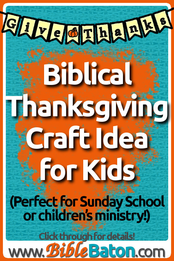 Teaching a Sunday School lesson on thankfulness, or looking for a gratitude craft for Thanksgiving? Find everything you need in this mini Bible lesson on gratitude, which includes a thankfulness Bible craft idea along with a fun thankfulness activity for kids