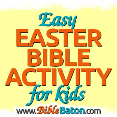 Easy Easter Bible Activity for Kids
