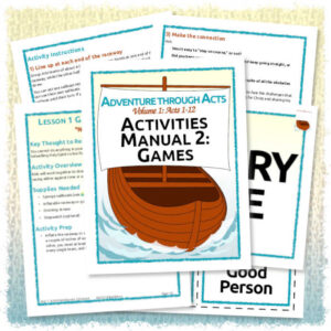 Adventure through Acts 1: Activities Manual 2 (Games)