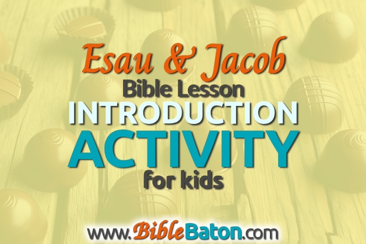 Capture your kids’ attention with this FREE Bible lesson Introduction Activity! This simple activity for the Old Testament story of Esau and Jacob (Genesis 25-27) is easy for you to prep, but it will get your kids interested in the lesson—perfect for your Sunday School class, kids’ club, or homeschool Bible time! Click through for detailed activity instructions.
