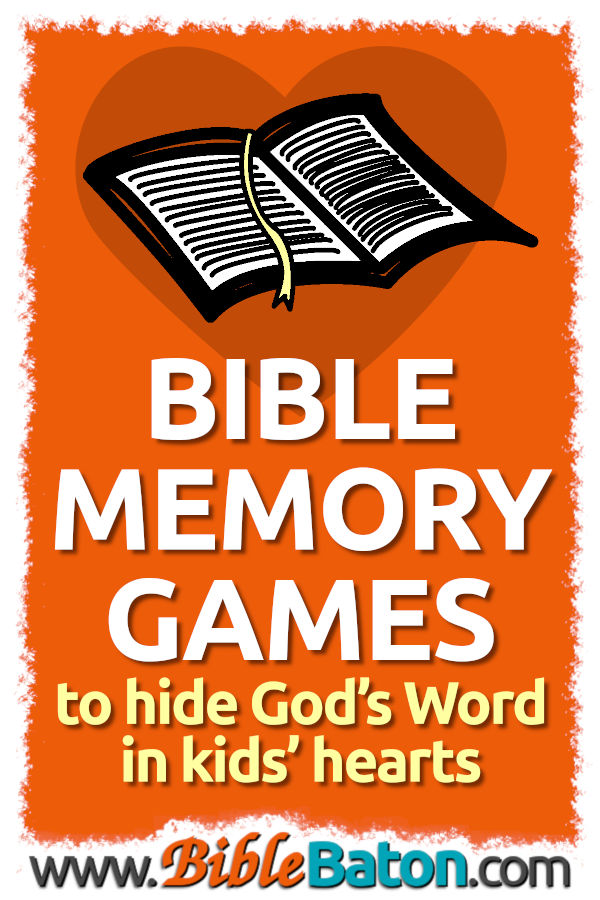 It's so important that we help the kids we teach hide God's Word in their hearts. These Bible memory games will help kids remember Scripture!